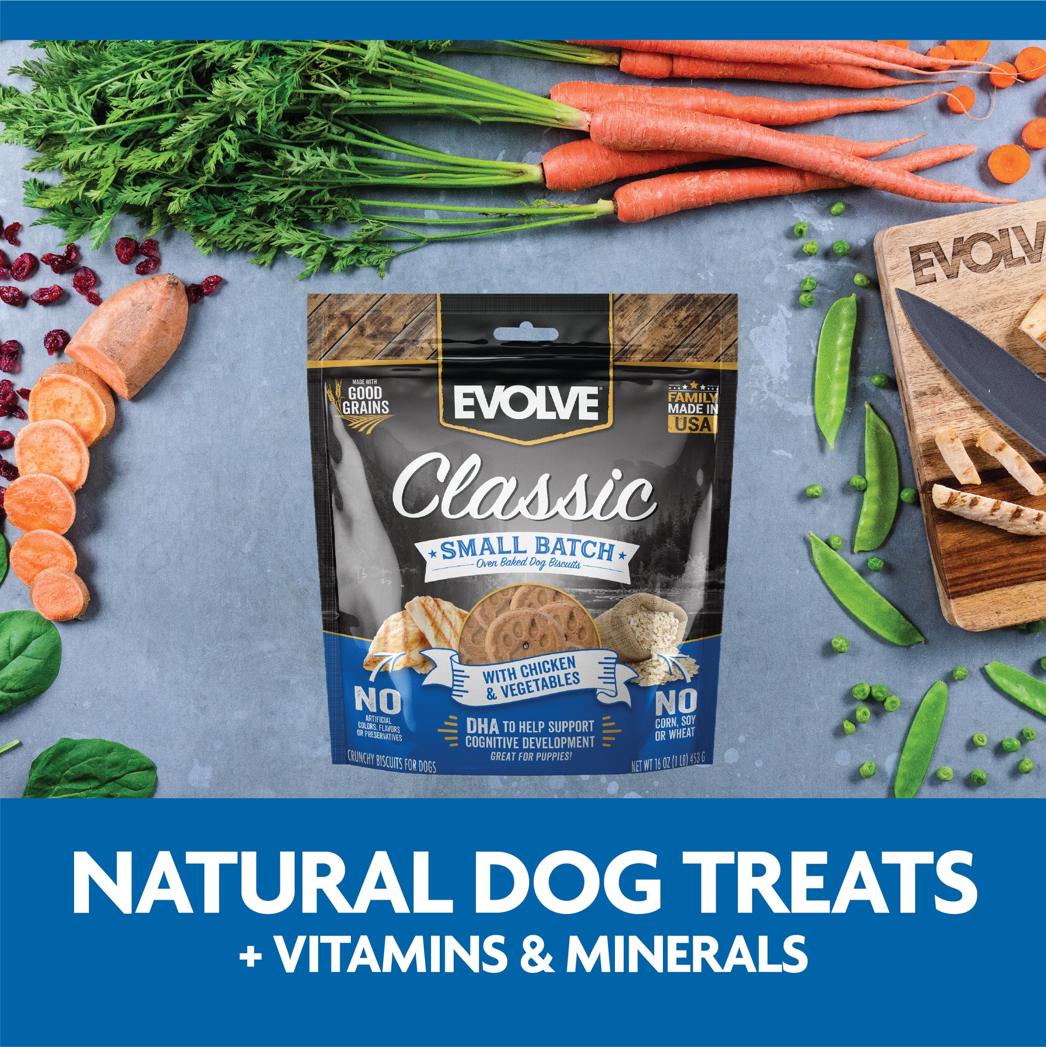 Evolve baked dog food best sale