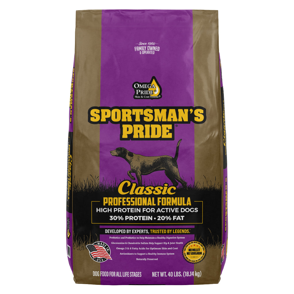 Professional Dog Food | 40 LB | Sportsman's Pride Classic