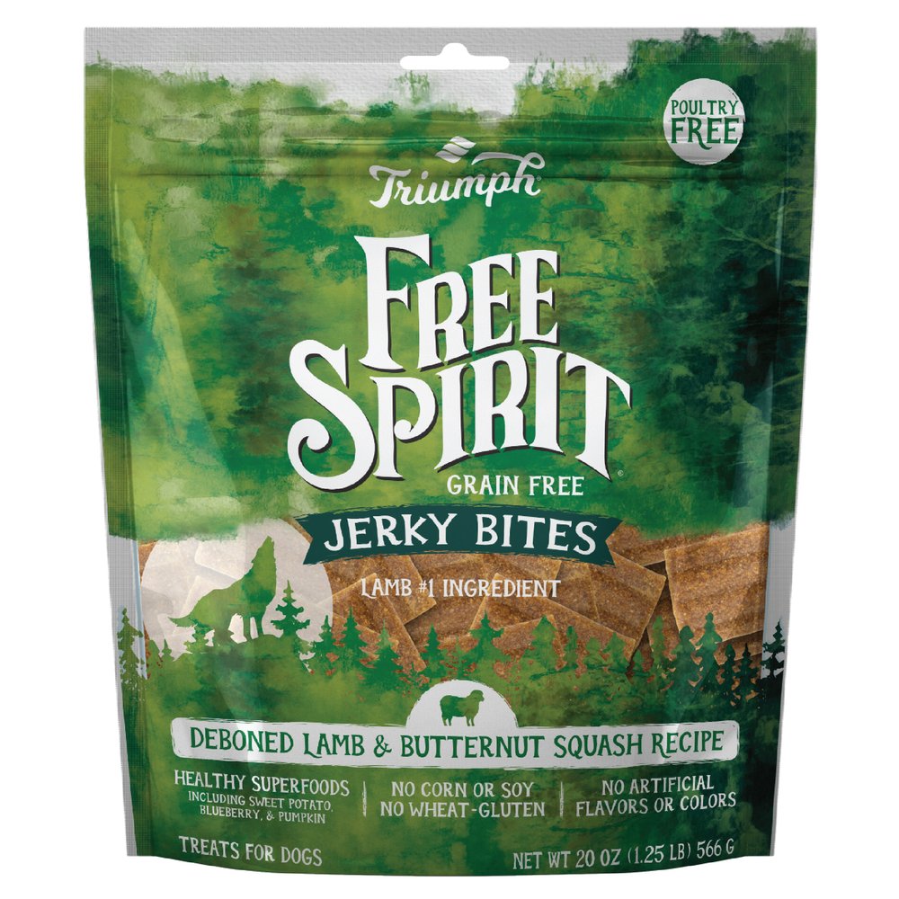 Grain Free Lamb & Butternut Squash Jerky Bites | 20 oz | Triumph